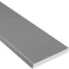 Midnight Grey Stone Saddle Threshold featuring a rich charcoal-gray tone with subtle natural variation and precision-finished edges, providing a durable, elegant transition between adjoining flooring surfaces.