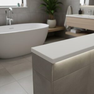 Premium Marble, Granite & Quartz Wall Cap Solutions