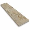 Walnut Brown Stone Saddle Threshold Walnut Brown Stone Saddle Threshold with polished and matte finish in rich walnut brown tones, featuring subtle natural variation and finished edges, for elegant doorway and floor transitions.