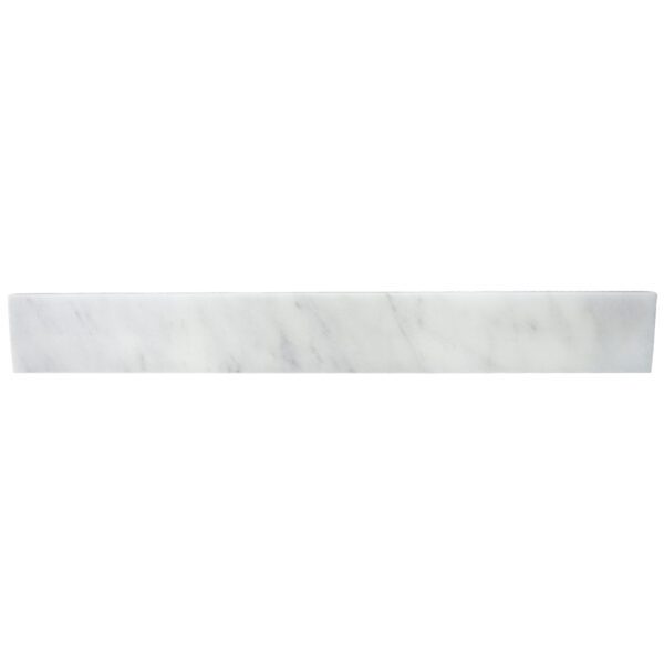 Premium White Marble Vanity Backsplash