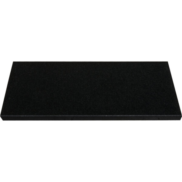 Absolute Black Matte Granite Stone Shower Niche Shelf Absolute Black Matte Granite Stone Niche Shelf