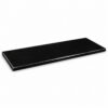Absolute Black Polished Granite Stone Shower Bench Seat Absolute Black polished granite stone shower bench seat with a smooth, glossy finish