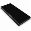 Absolute Black Polished Granite Stone Shower Niche Shelf Absolute Black polished granite shower niche shelf with glossy finish.