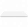 Bright White Stone Bathroom Shower Bench Seat Bright white stone bathroom shower bench seat with a smooth surface and modern rectangular design.