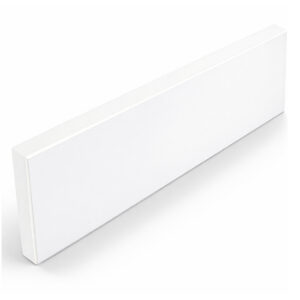 Bright White Stone Bathroom Vanity Backsplash Bright white stone bathroom vanity backsplash with a smooth surface and clean rectangular design.