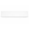 Bright White Stone Bathroom Vanity Backsplash Bright white stone bathroom vanity backsplash with a smooth surface and clean rectangular design.