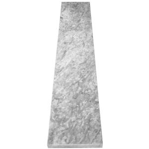 Chelsea Grey Marble Stone Shower Curb Top