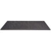 Dark Grey Stone Bathroom Shower Bench Seat Dark grey stone bathroom shower bench seat with a smooth, modern finish
