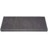 Dark Grey Matte Stone Niche Shelf