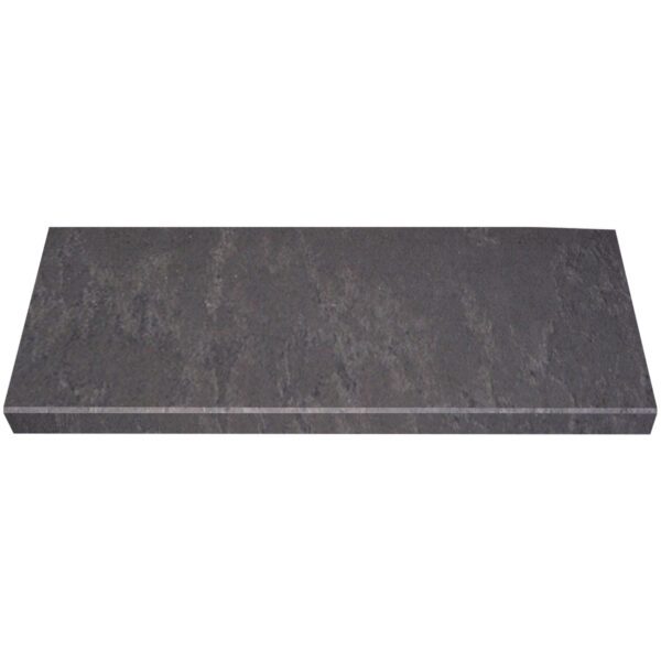 Dark Grey Matte Stone Niche Shelf