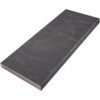 Dark Grey Stone Shower Niche Shelf with sleek natural stone finish and modern design for bathroom wall niche storage.