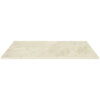 Madreperola Creamy Beige Stone Shower Bench Seat Madreperola creamy beige stone shower bench seat with a smooth surface and modern rectangular design.