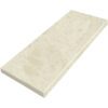 Madreperola Creamy Beige Stone Shower Niche Shelf with a polished finish, precision-cut edges, and a warm creamy beige engineered stone surface, designed for recessed shower niches, tile showers, and elegant bathroom storage.