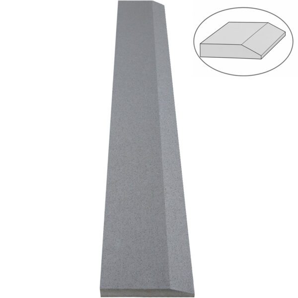 Midnight Grey Stone Single Hollywood Saddle Threshold Midnight Grey Stone Single Hollywood Saddle Threshold – One Sloped Edge