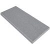 Midnight Grey Stone Shower Niche Shelf with a polished finish, precision-cut edges, and a modern dark grey stone surface, designed for recessed shower niches and bathroom wall storage.