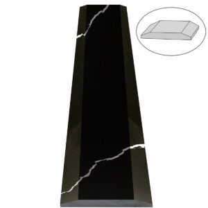 Nero Marquino Black Stone Double Hollywood Saddle Threshold – ADA Sloped Edge