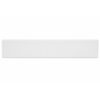 Pure White Stone Bathroom Vanity Backsplash Pure white stone bathroom vanity backsplash with a smooth surface and clean rectangular design.