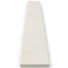 Signature Light Beige Stone Shower Curb Top with a soft light beige finish, precision-cut beveled edges, and durable engineered stone construction, designed as a premium shower sill and curb cap for tile showers, walk-in showers, and frameless glass shower enclosures.
