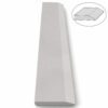 Silver Grey Stone Single Hollywood Saddle Threshold Silver Grey Stone Single Hollywood Saddle Threshold – One Sloped Edge