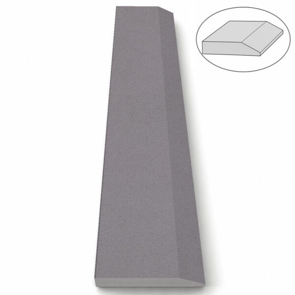 Space Grey Stone Single Hollywood Saddle Threshold Space Grey Stone Single Hollywood Saddle Threshold – One Sloped Edge
