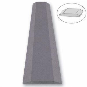 Space Grey Stone Double Hollywood Saddle Threshold – ADA Sloped Edge