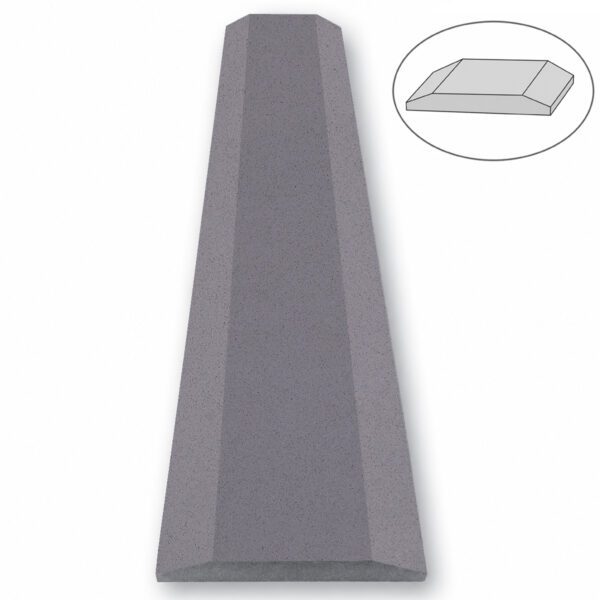 Space Grey Stone Double Hollywood Saddle Threshold Space Grey Stone Double Hollywood Saddle Threshold – ADA Sloped Edge