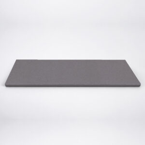 Space Grey Stone Shower Bench Seat Space grey stone shower bench seat with a smooth surface and modern rectangular design.