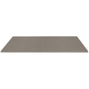 Taupe Grey Stone Shower Bench Seat Taupe grey stone shower bench seat with a smooth surface and modern rectangular design.
