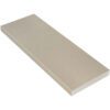 Taupe Grey Stone Shower Niche Shelf with a polished finish, precision-cut edges, and a warm taupe grey engineered stone surface, designed for recessed shower niches, tile showers, and modern bathroom storage.