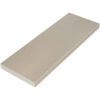 Taupe Grey Stone Shower Niche Shelf with a polished finish, precision-cut edges, and a warm taupe grey engineered stone surface, designed for recessed shower niches, tile showers, and modern bathroom storage.